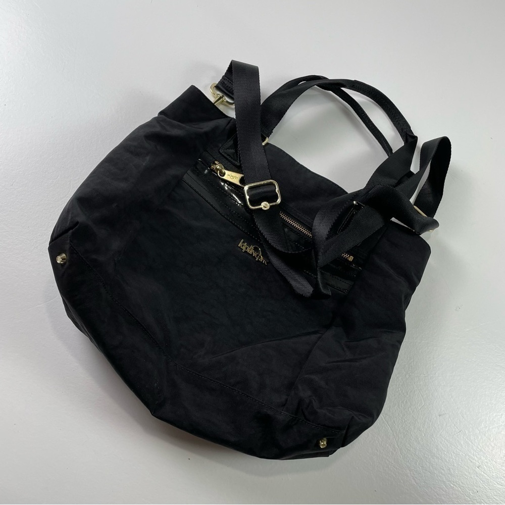 Kipling Black Shoulder Bag Womens Medium Size